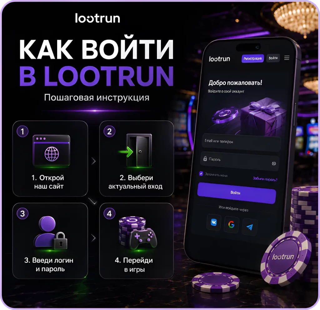 lootrun вход пошаговая инструкция
